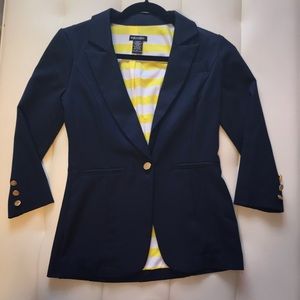 Navy blue blazer